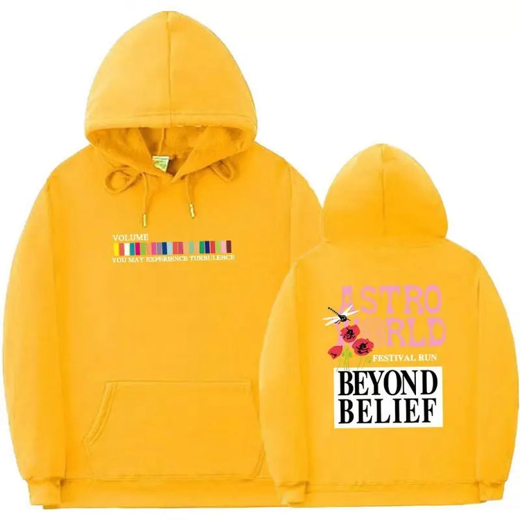 Multiple colour " Astro World" hoodie - pluto essentials