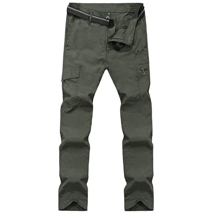 Loose Plus Size Cargo Long Pants Multi-Pocket Pants - pluto essentials