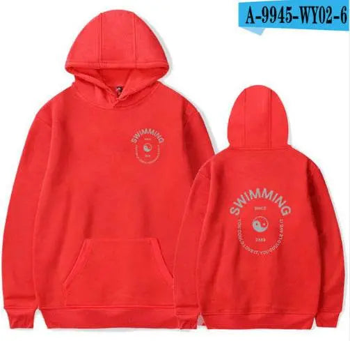 English Alphabet Clothing Hooded Sweater Men And Women Autumn And Winter Models - pluto essentials