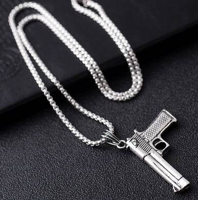 Hiphop pendant titanium steel chain pendant for men and women - pluto essentials