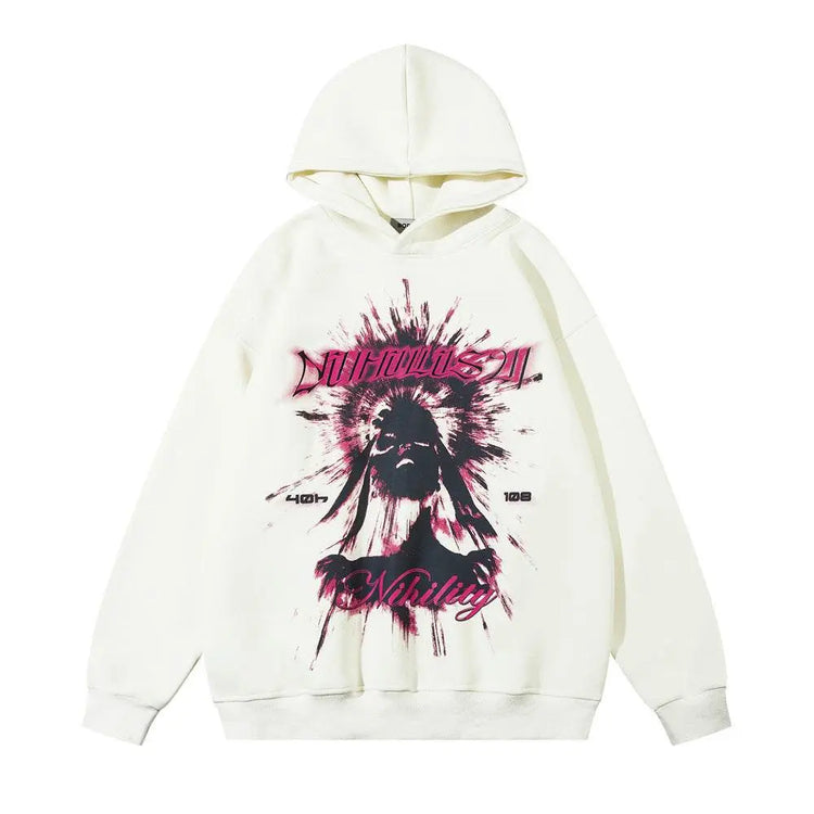 Printed Casual Sports Hoodie Men - pluto essentials