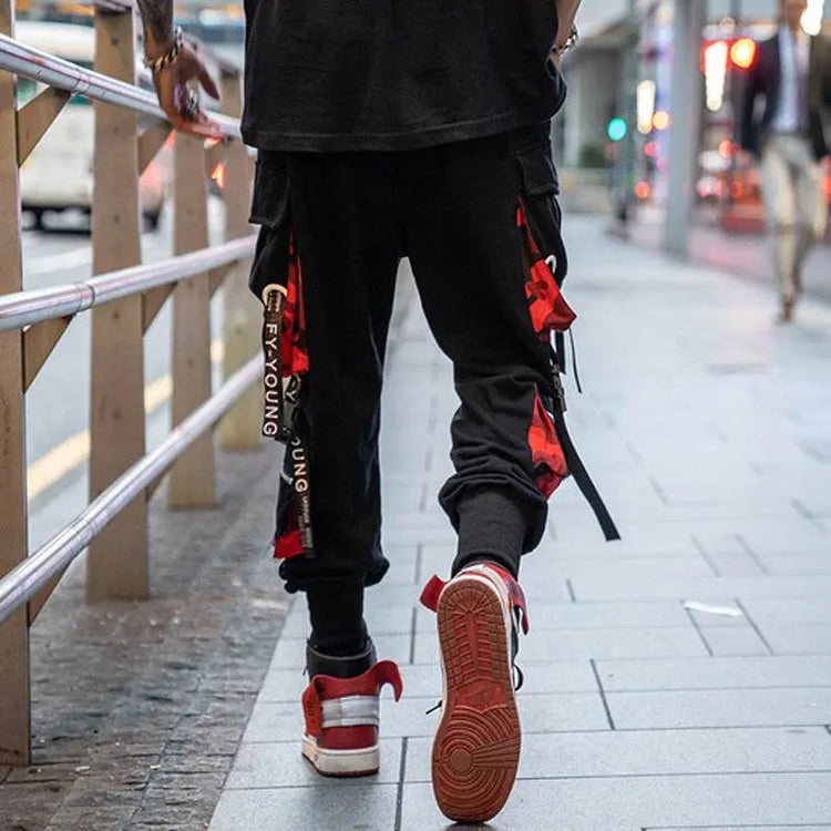 Street hiphop webbing Harun leggings - pluto essentials