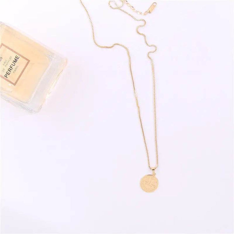 Hip hop gold necklace - pluto essentials