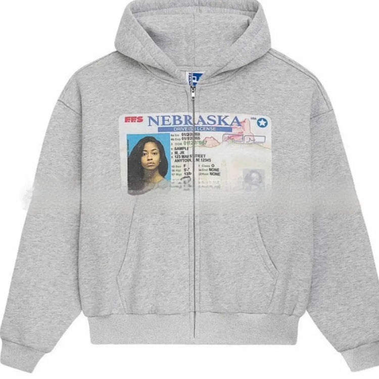 Cute Hoodie Teenagers Oversized Sweatshirt Casual Clothes Thick Zipper - pluto essentials