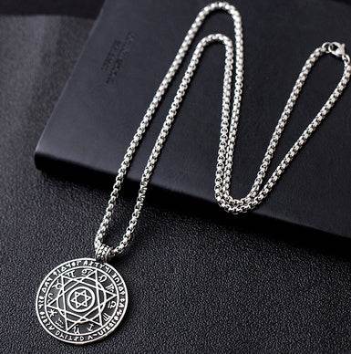 Hiphop pendant titanium steel chain pendant for men and women - pluto essentials
