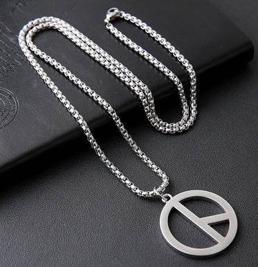 Hiphop pendant titanium steel chain pendant for men and women - pluto essentials