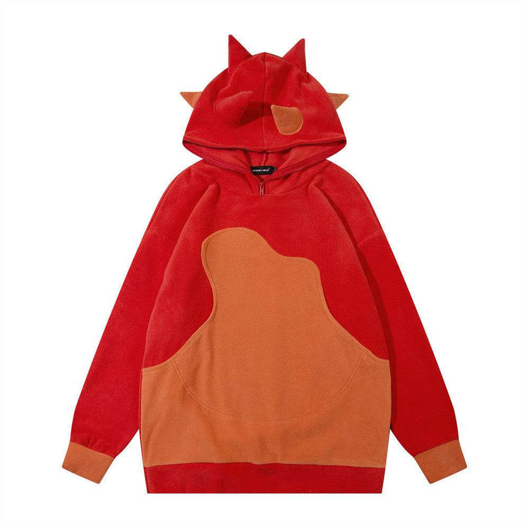 Fashion Zipper Hooded Sweater For Men - pluto essentials