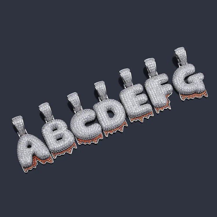 Letter Hip Hop Accessories Pendant - pluto essentials