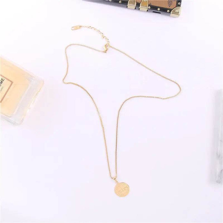 Hip hop gold necklace - pluto essentials