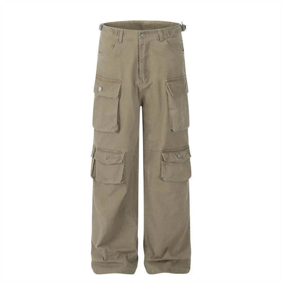 American Multi-pocket Cargo Pants Men&