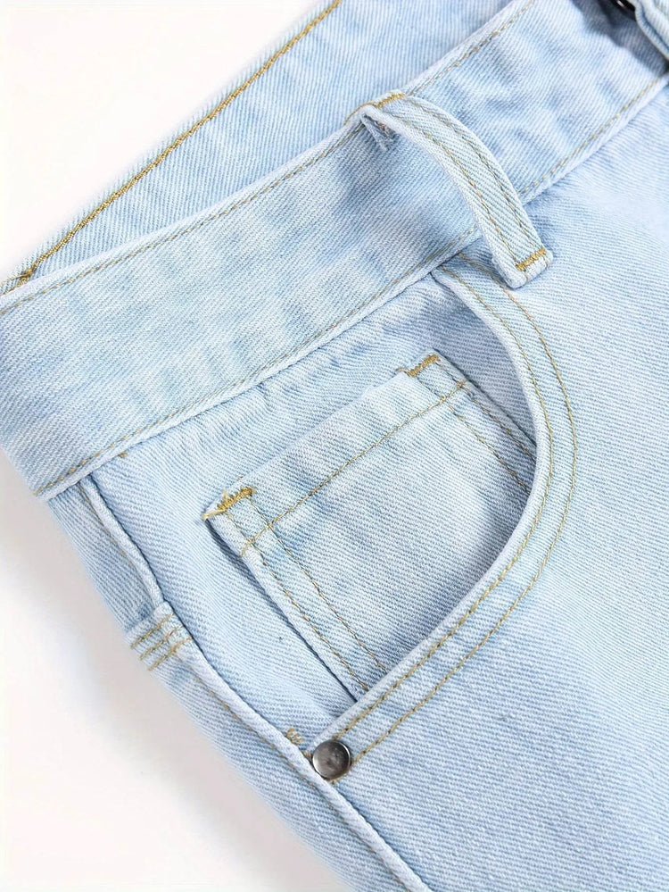 light dimmed custom jeans - pluto essentials