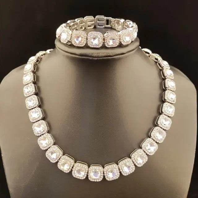 Hip Hop Zircon Necklace - pluto essentials