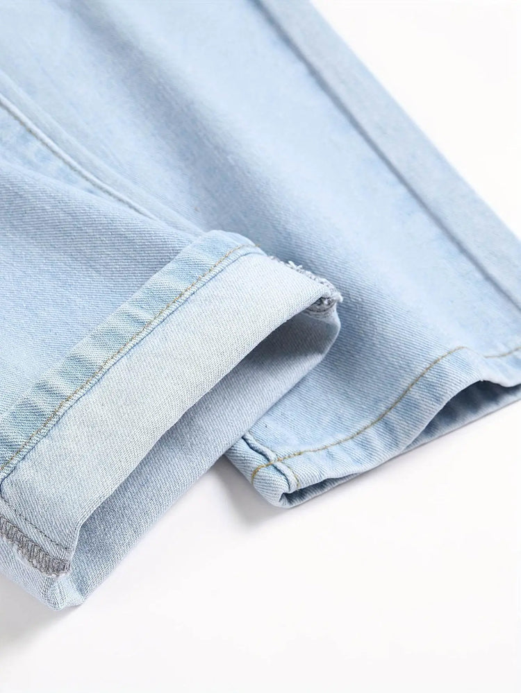 light dimmed custom jeans - pluto essentials