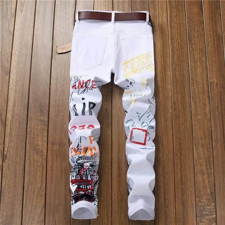 RNSHANGER custom jeans - pluto essentials