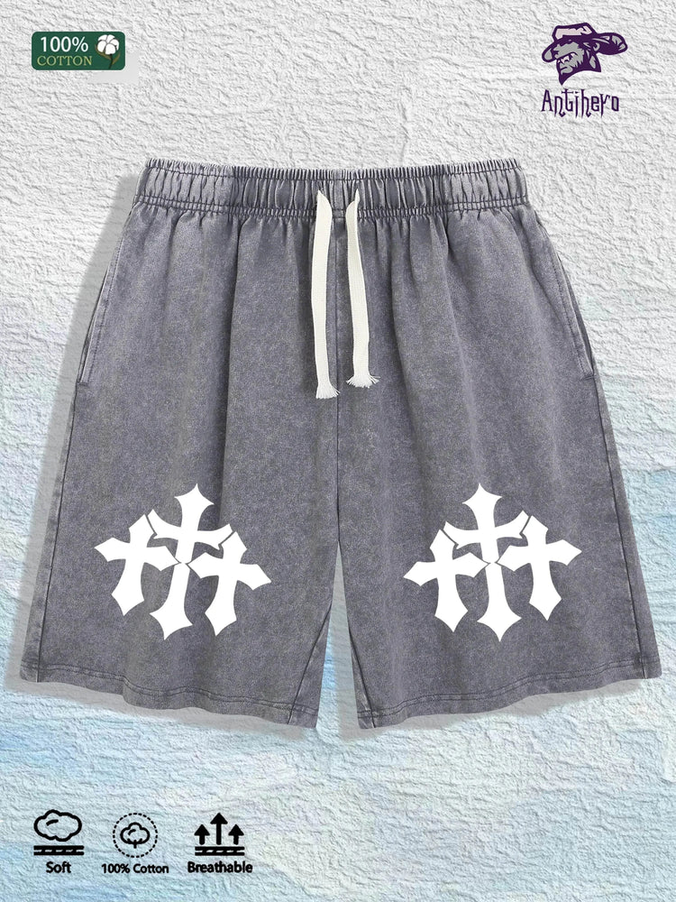 Cross Cluster Graphic Print, - pluto essentials