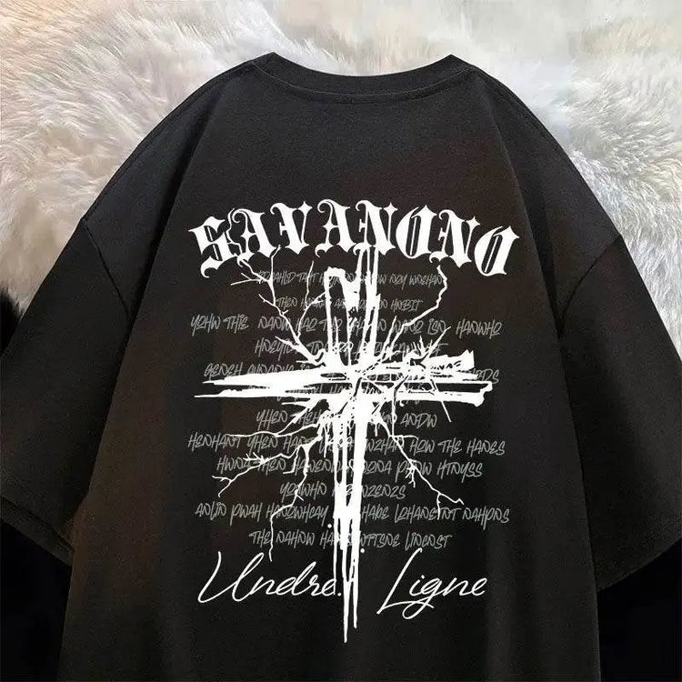 retro custom t-shirt - pluto essentials