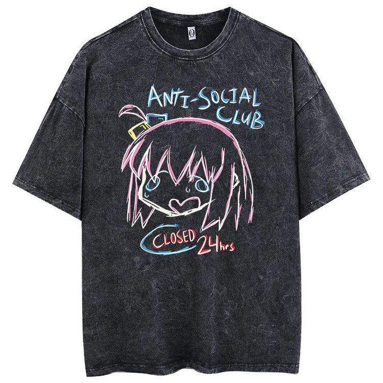 Anime Bocchi custom t-shirt - pluto essentials