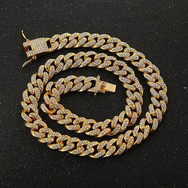 Hip-hop Rap Hip-hop Alloy Necklace - pluto essentials