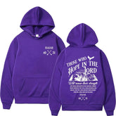 Christian Jesus Letters Print Hoodies Men Women&