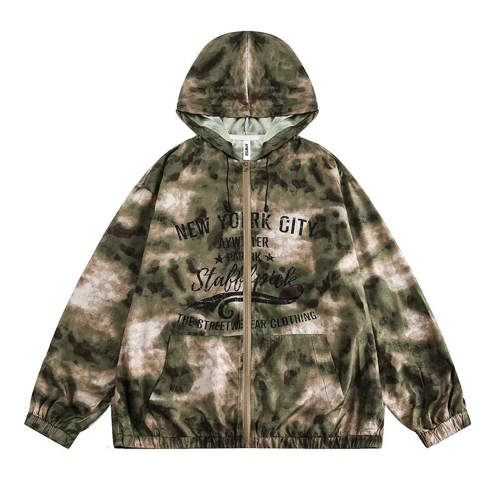 Hooded Camouflage Sun Protection Clothing For Men - pluto essentials 
