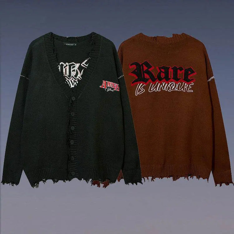 Dark Cardigan jacket - pluto essentials 