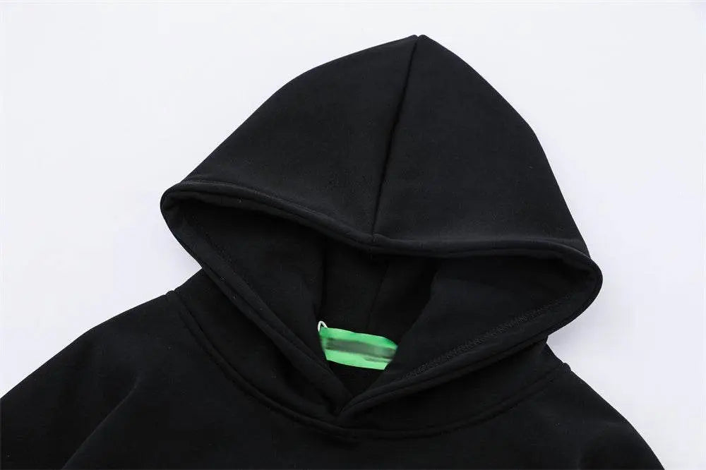 Fashion Thickened Hooded Sweatshirt Men - pluto essentials 