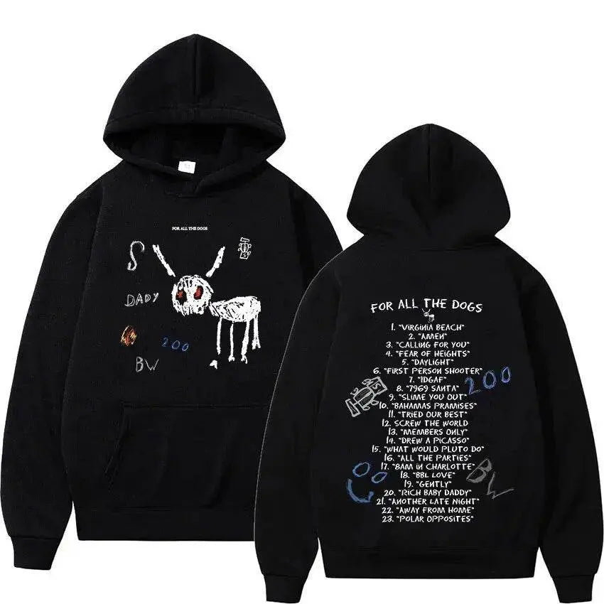 FATD Letter Drop Hoodie - pluto essentials 