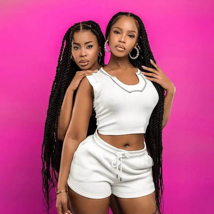 Personality Street Trendy Street Style Solid Color Sleeveless Suit - pluto essentials 