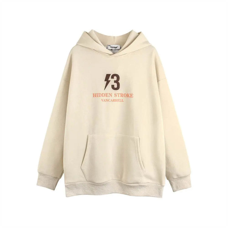 Fashion Lightning Printed Hoodie Men - pluto essentials 