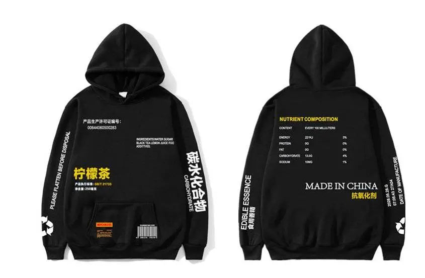 Men Lemon Tea Sweatshirt - pluto essentials 