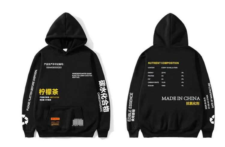 Men Lemon Tea Sweatshirt - pluto essentials 