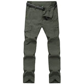 Loose Plus Size Cargo Long Pants Multi-Pocket Pants - pluto essentials 