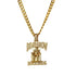 Hip hop prisoner necklace - pluto essentials 