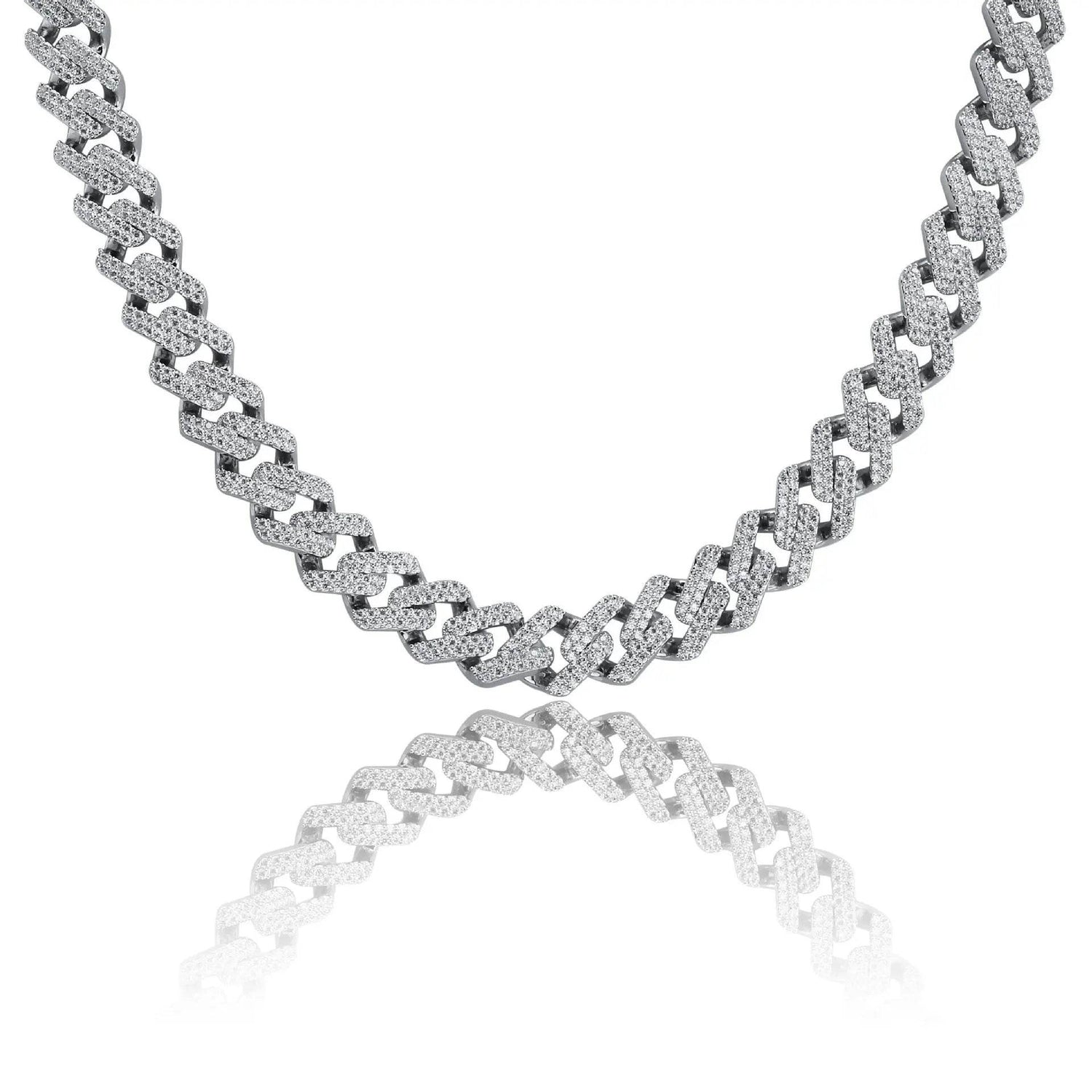 Miami Cuban hip hop Necklace - pluto essentials 