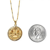 Hip hop gold necklace - pluto essentials 