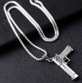 Hiphop pendant titanium steel chain pendant for men and women - pluto essentials 