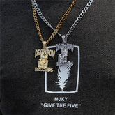 Hip hop prisoner necklace - pluto essentials 