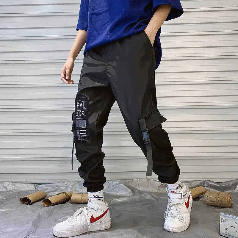 Pants men hiphop trousers - pluto essentials 