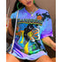 High Street Oversized T-shirt Women Summer Y2K Clothes Plus Size Short - pluto essentials 