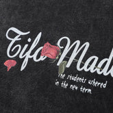 Fashion Brand Fried Street Rose Long Sleeve Men&