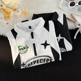 American Retro Printed Sweater For Men - pluto essentials 