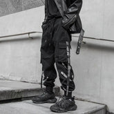 Multi-pocket cargo pants - pluto essentials 