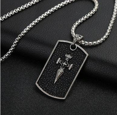Hiphop pendant titanium steel chain pendant for men and women - pluto essentials 