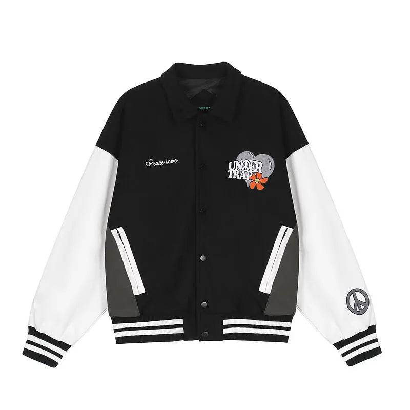 Coat Men And Women Trendy Brand Couple Wear High Street Loose - pluto essentials 