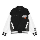 Coat Men And Women Trendy Brand Couple Wear High Street Loose - pluto essentials 