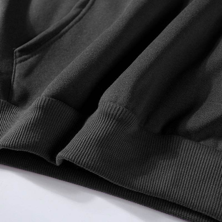 Art Retro Simple Ladies Hoodie Streetwear - pluto essentials 