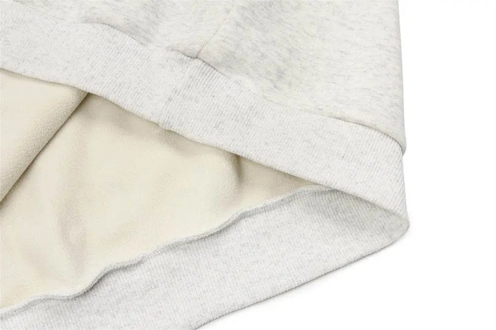 English Letters Printed Hoodie Men - pluto essentials 