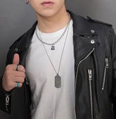 Hiphop pendant titanium steel chain pendant for men and women - pluto essentials 