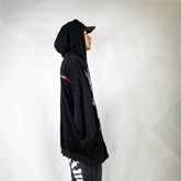 Butterfly Print Cardigan Loose Sweater Men - pluto essentials 