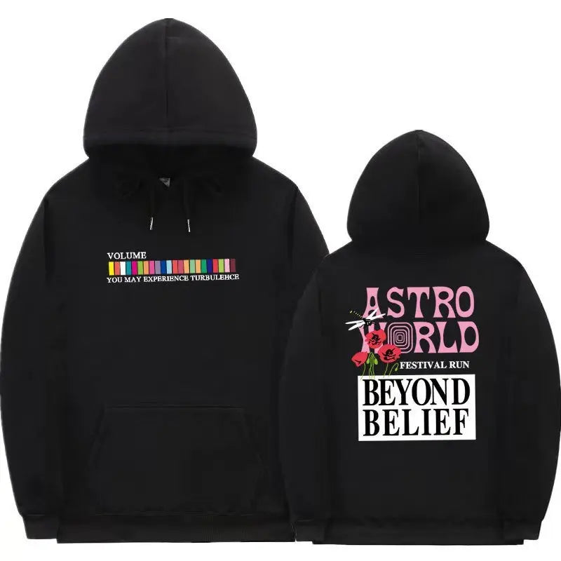 Multiple colour " Astro World" hoodie - pluto essentials 